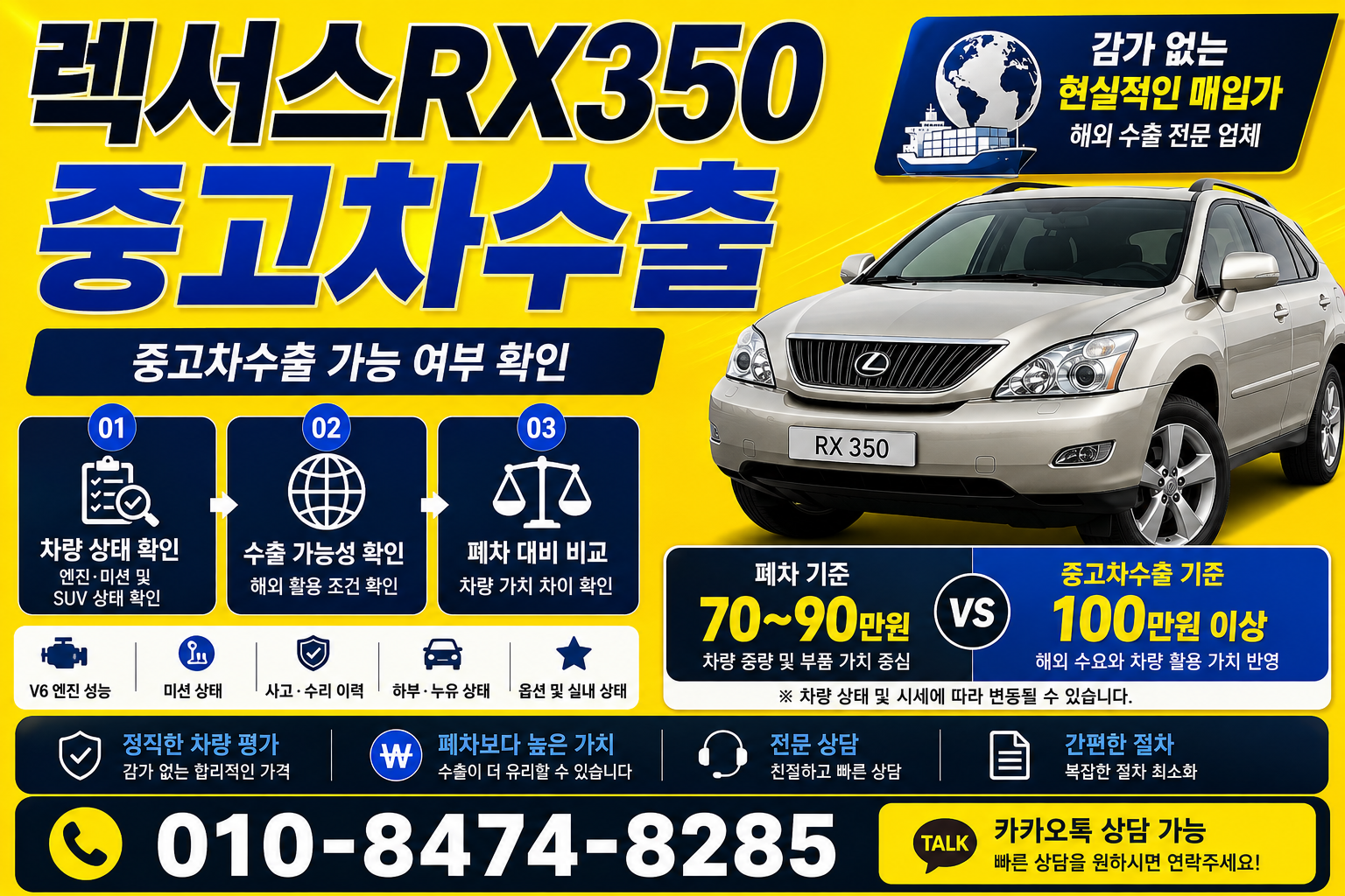 렉서스RX350 중고차수출 폐차 가격 비교.png
